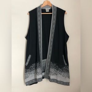 Parsley & Sage Long Vest size 2X
